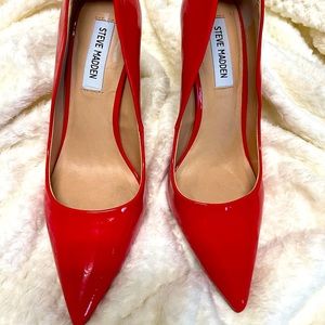 Hot Red Steve Madden heels